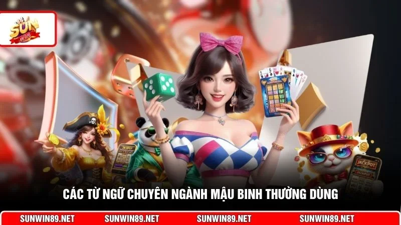 Các từ ngữ chuyên ngành Mậu Binh thường dùng