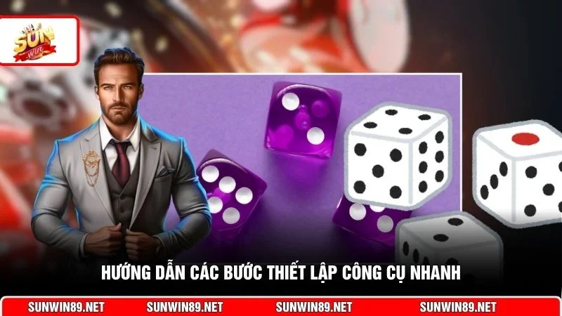 Hướng dẫn các bước thiết lập công cụ nhanh